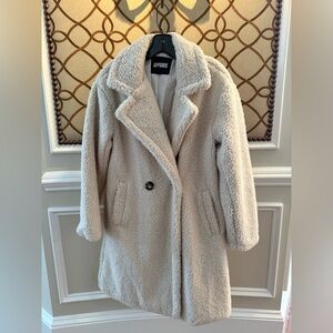 Apparis Women's Off-White Teddy Jacket